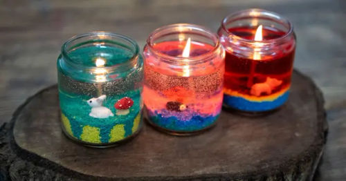 Gel Candle Making Workshop - Things To Do In Singapore This Weekend