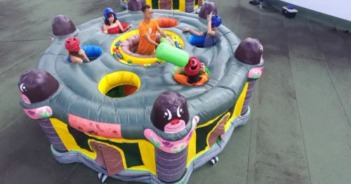 Giant Whack-A-Mole – A life-sized version of a childhood arcade classic!