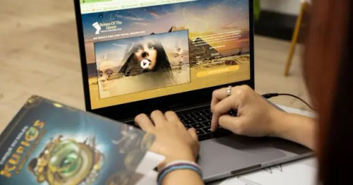 Virtual Amazing Race - Virtual Team Building Activities (Image from The Fun Empire)