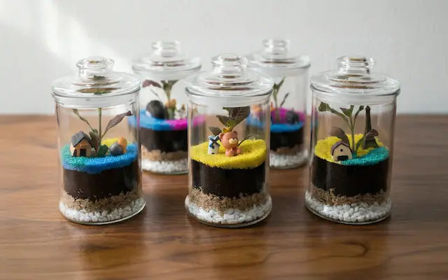 collection of terrariums in singapore