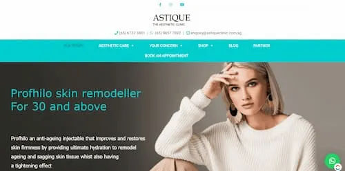 Astique Clinic - Botox Singapore (Credit: Astique Clinic)