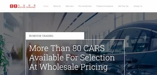 88 Motor Trading - Best Used Cars Singapore