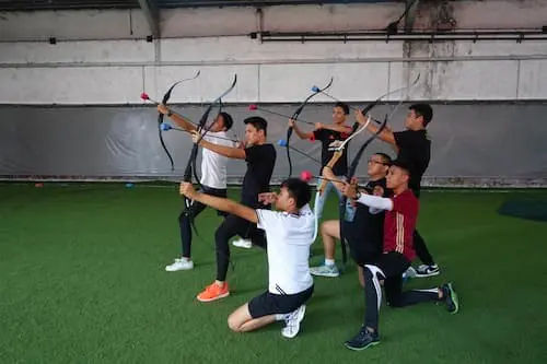 Safe and painless - Archery Tag Singapore (Image retrieved from Combat Archery Sg)