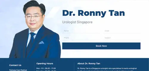 Dr. Ronny Tan - Best Urologist Singapore