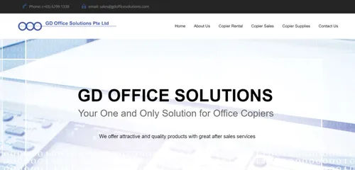 GD Office Solutions - Best Copier Rental Singapore