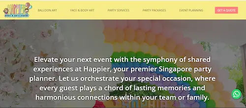 Happier - Party Decorators Singapore