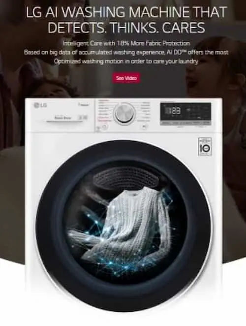 LG FC1408S4W - Best Washing Machines in Singapore