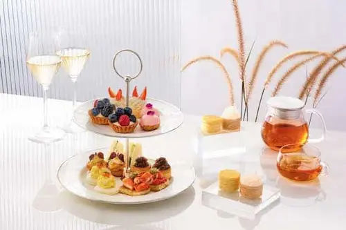 Lady M Champagne Bar - Best High Tea Singapore