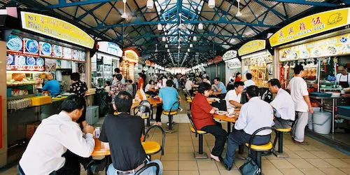 Have Breakfast at a Hawker Centre