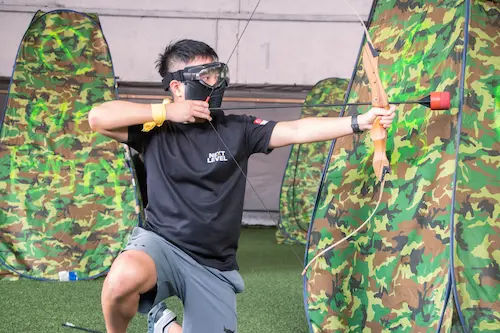 Combat Archery Tag - Best Escape Room Singapore