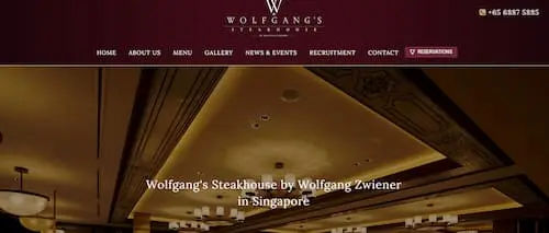 Wolfgang’s Steakhouse - Best Set Lunch Singapore