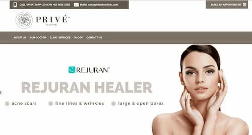 Privé Clinic - Botox Singapore (Credit: Privé Clinic)