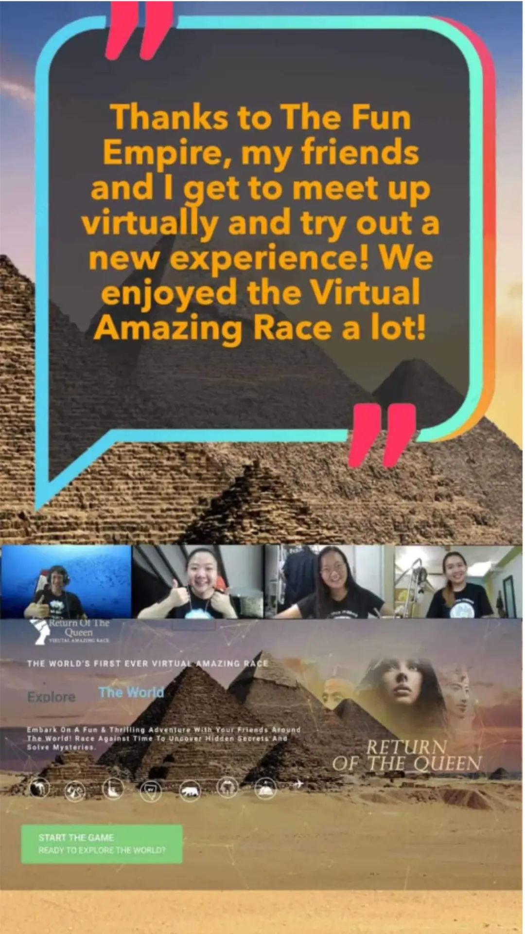 Virtual Amazing Race Singapore