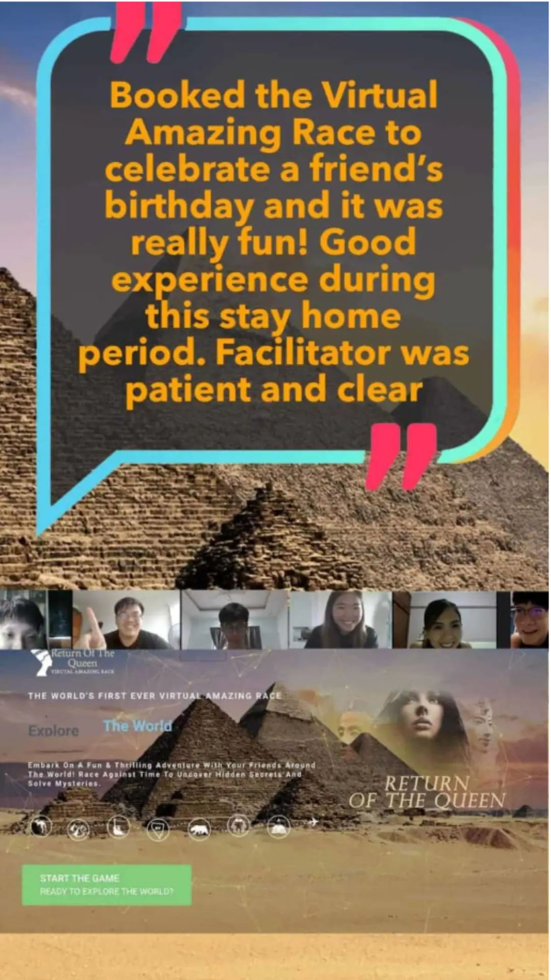 Virtual Amazing Race Singapore