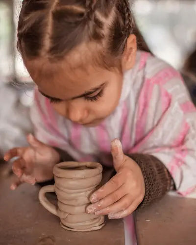 Kids Handbuilding Pottery Workshop Singapore