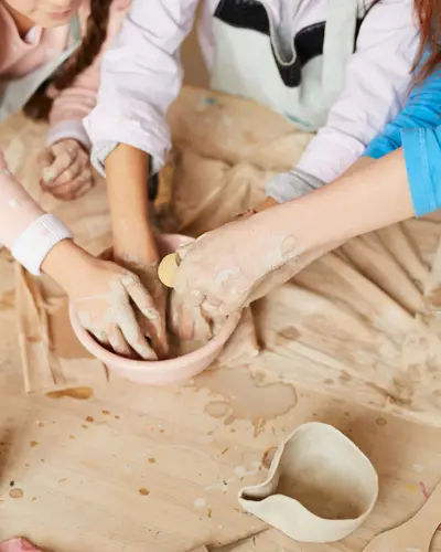 Kids Handbuilding Pottery Workshop Singapore