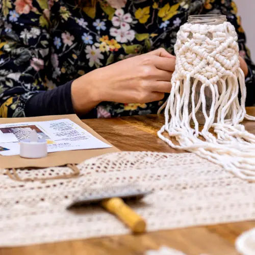 Macramé Plant Hangar Workshop Singapore