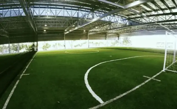 Covered futsal pitch at FutsalArena Yishun