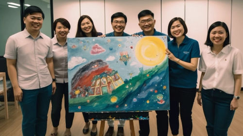 Art Jamming Singapore - Best Team Building Company Singapore