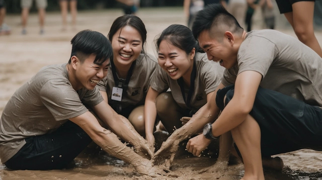 Best Outdoor Team Building Exercises Leadership Development Singapore