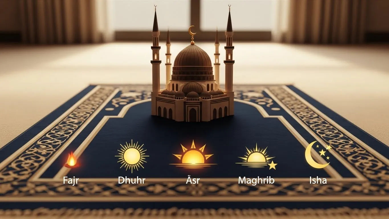 five islamic prayers