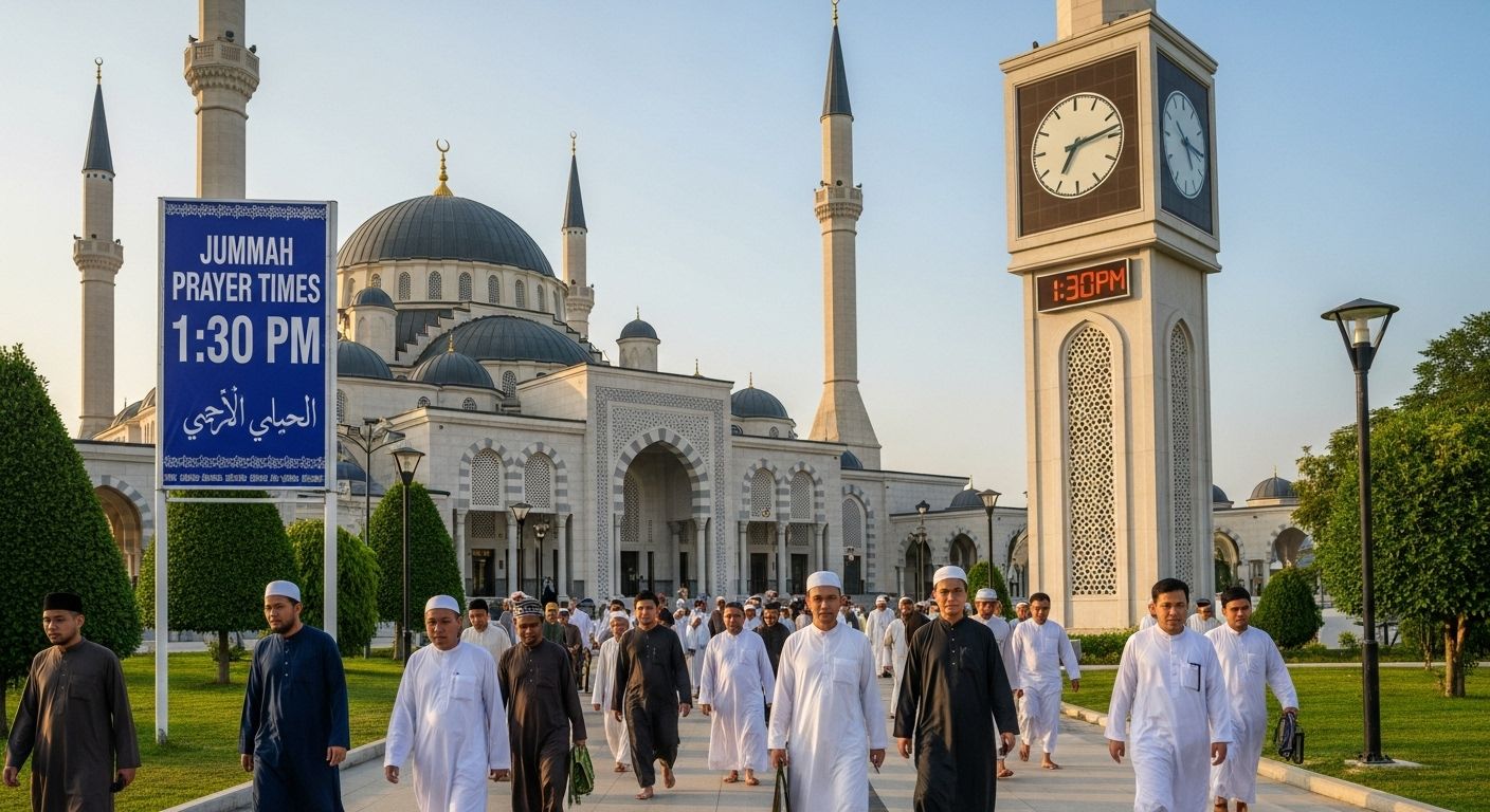 jummah salah time