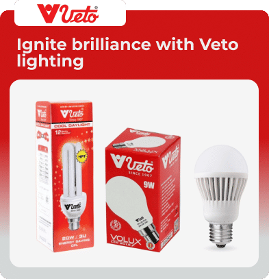 Veto led sale tube light price