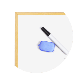 White Board & Accessories