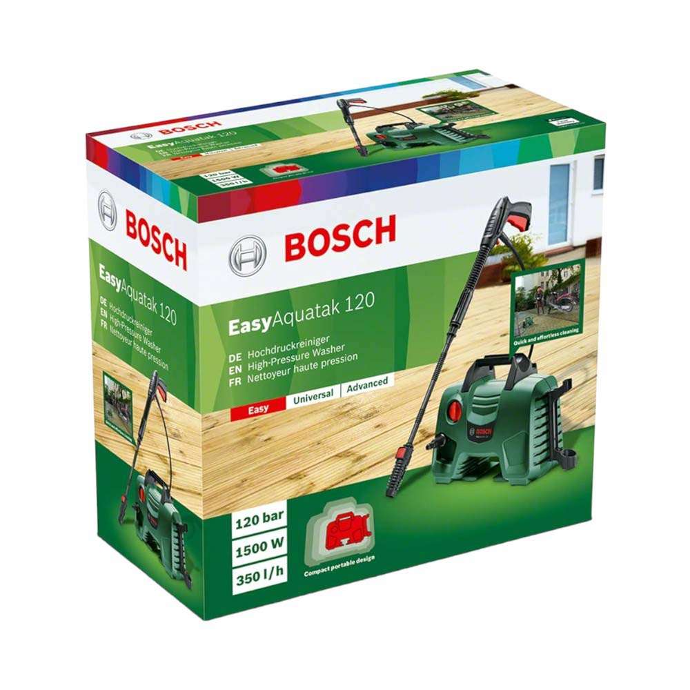 Bosch Easyaquatak 120 (06008A7971) 1500W 120Bar 230V High Pressure Washer 4