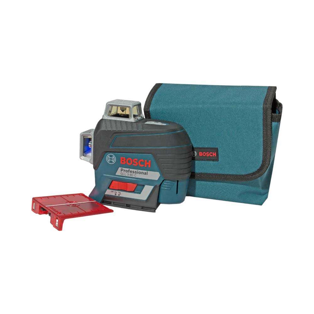 جهاز تحديد المستويات الليزري (Bosch) موديل (GLL 3-80C + BT150) 4