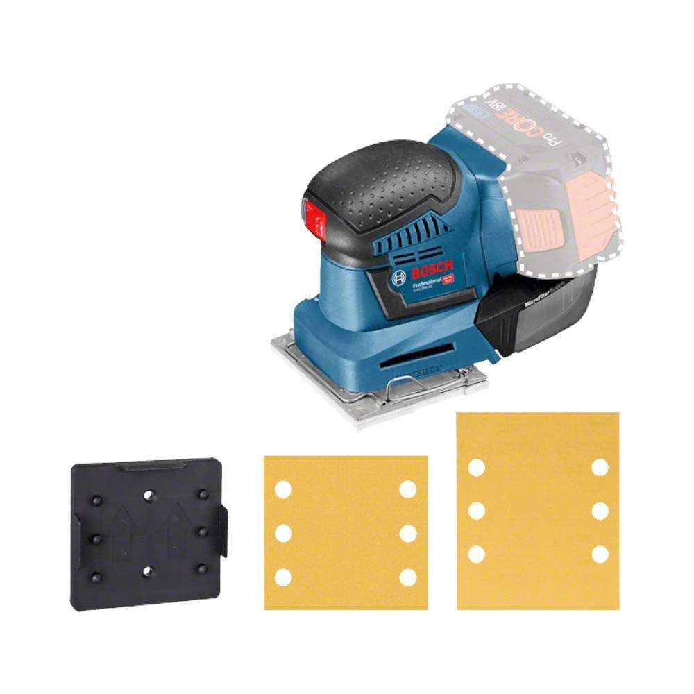Bosch Professional 06019D0200 Cordless Orbital Sander GSS 18V-10 – (Bare Tool & Without Battery) 2