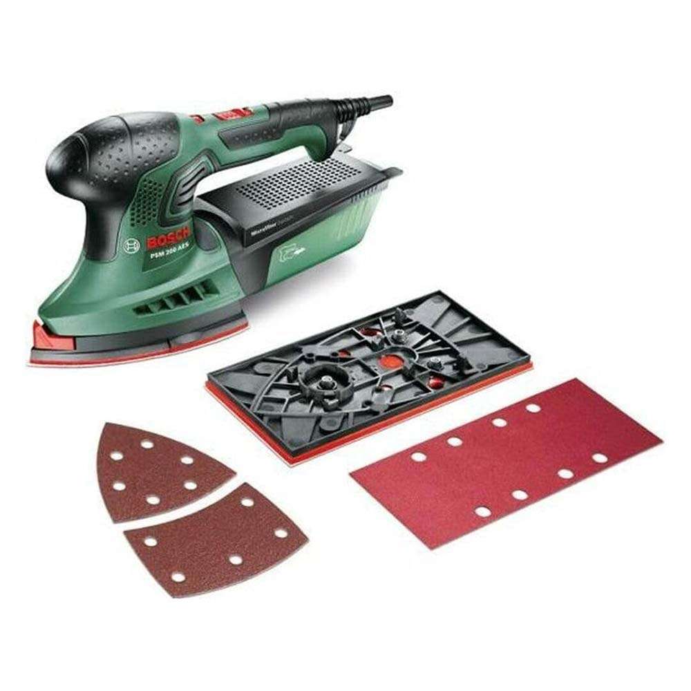 ماكينة الصنفرة متعددة الأغراض من بوش استطاعة (200W) تعمل بجهد كهربائي (230V) سلسلة (PSM200 AES) موديل (06033B6070) 1