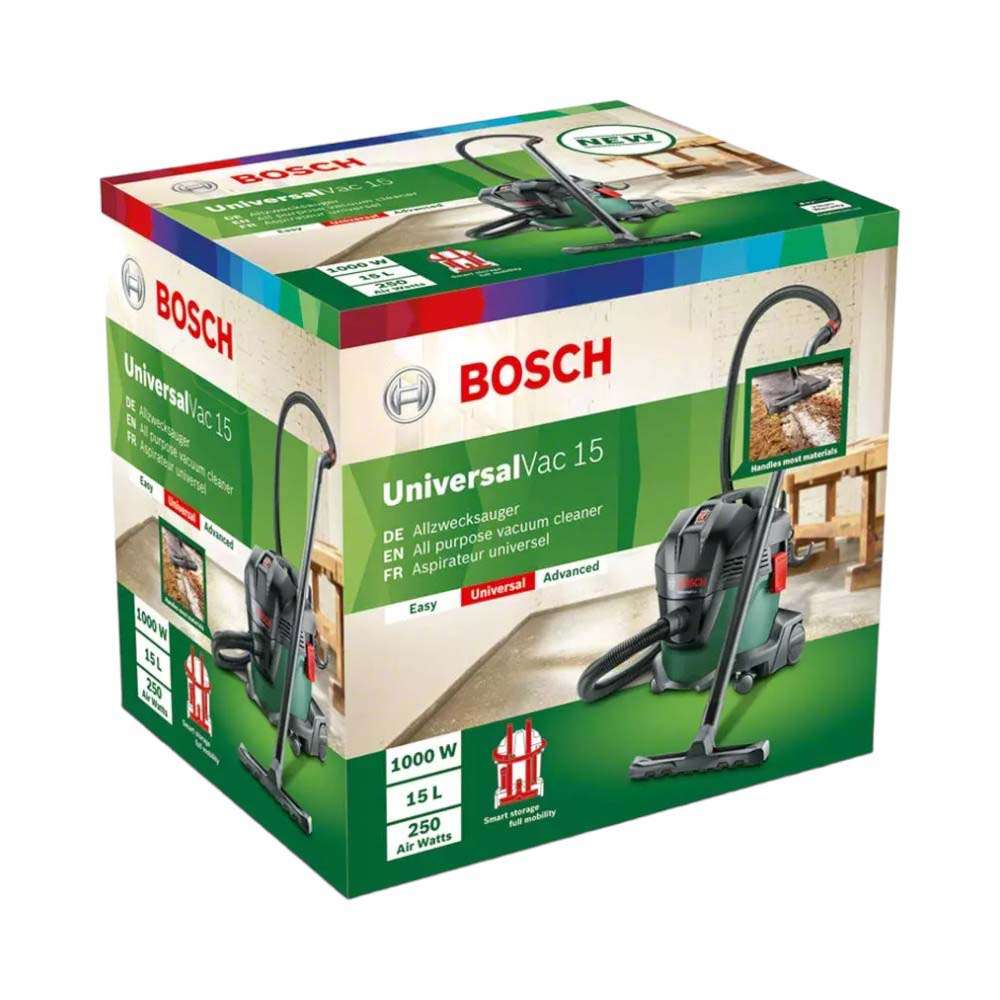 Bosch 06033D1170 1000W 240V Universal Vac 15  Wet and Dry Vaccum Cleaner 2