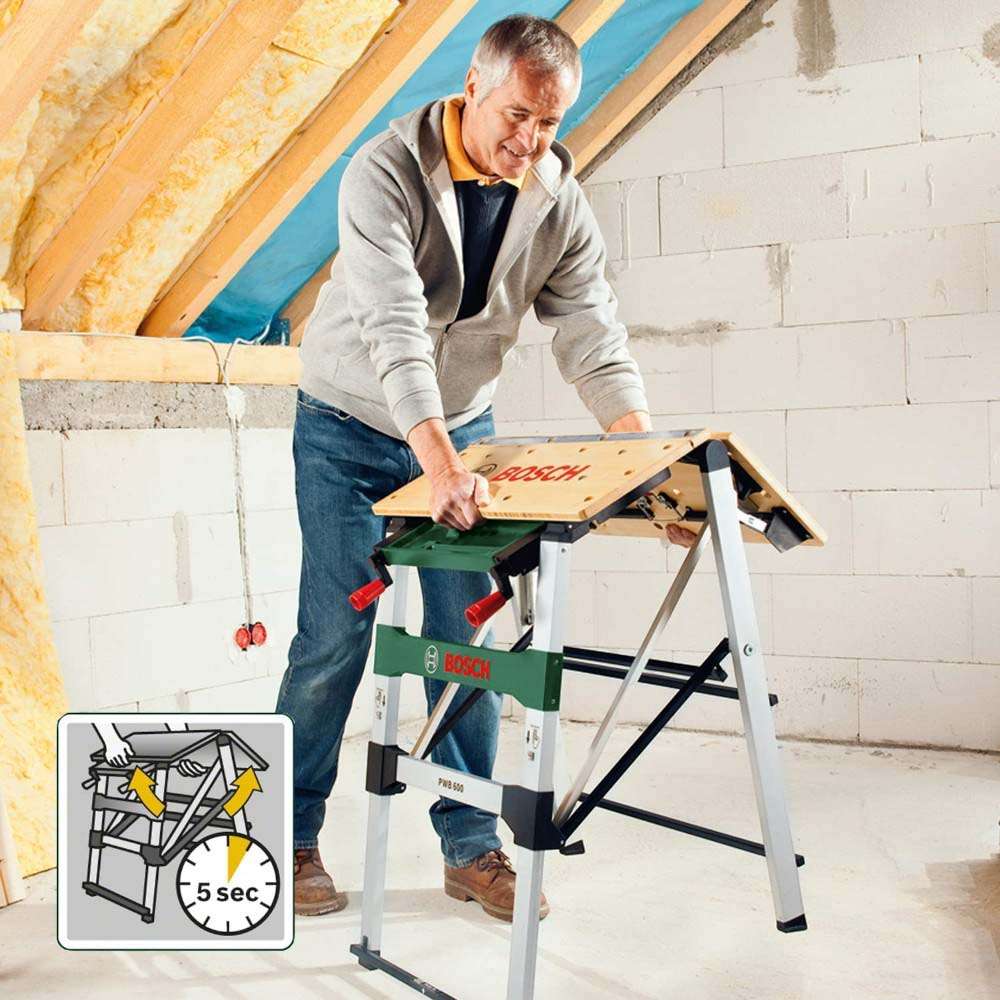 Bosch 0603B05200 PWB 600 200Kg Work Bench 7
