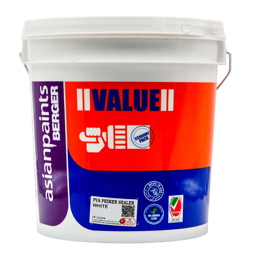 Asian Paints Berger Value PVA Primer 3.6L 0