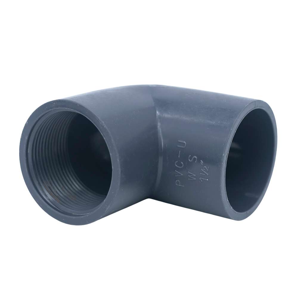 1 1/2" x 90 Degree PVC Female Threaded Elbow - Per Pcs 1