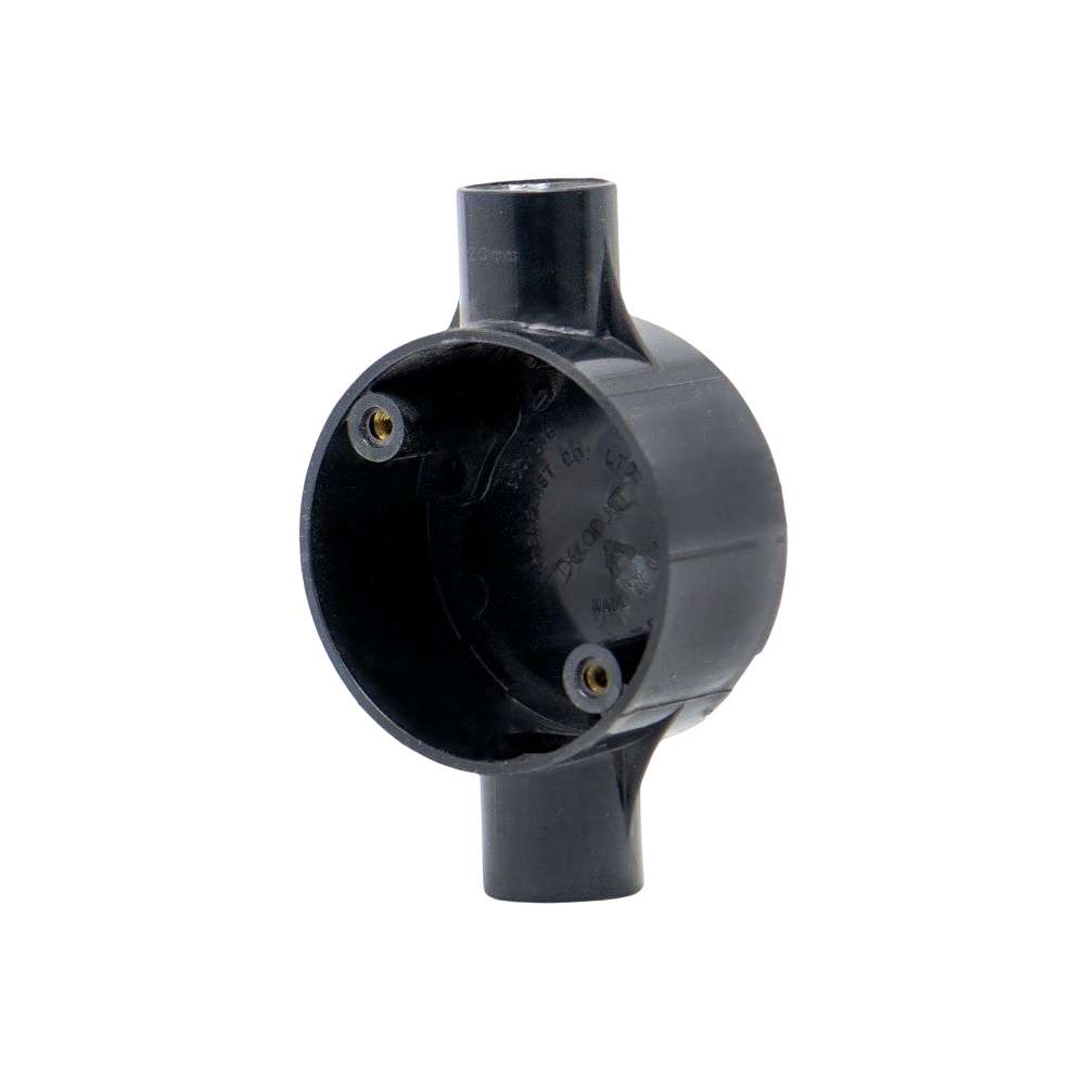 علبة التوزيع الدائرية باتجاهين قياس (20mm) 1