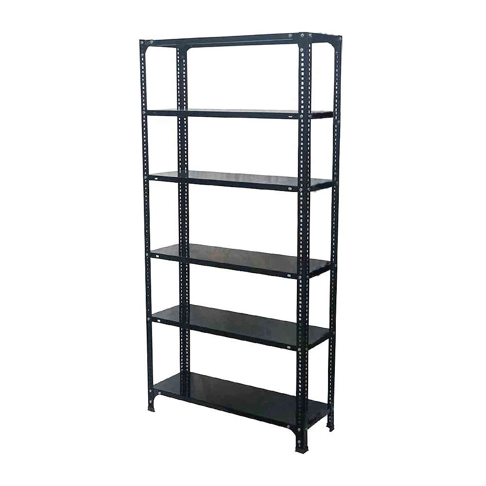 AST Slotted Angle Shelving 9060244-80-6 6 Shelves 80 Kg/Level HR Steel Powder Coated 1