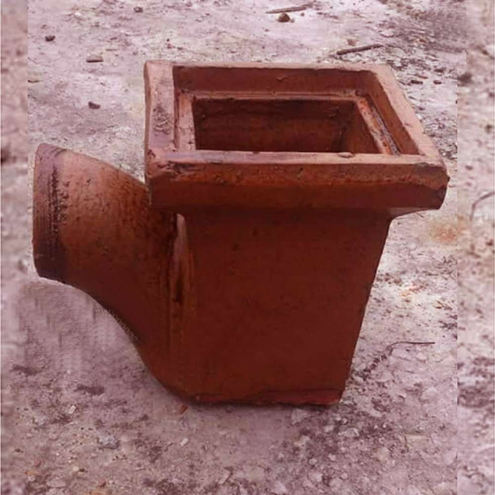 6 x 4" Gully Trap Ceramic 0