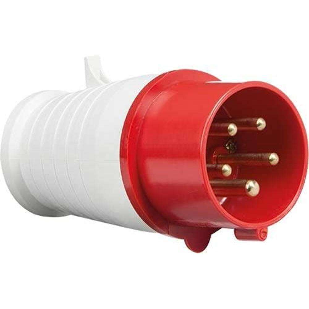 32A 5 Pin Industrial Male Socket 0