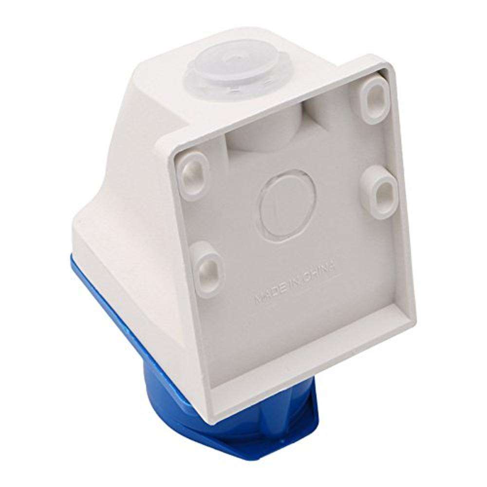 16MPA 3 Pin Wall Mounted Industrial Socket 1