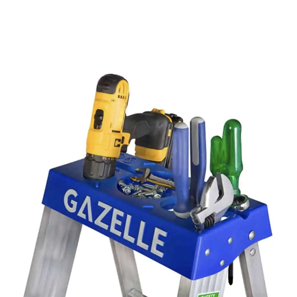Gazelle 1.5M 5 Step A Type Aluminium Ladder 1