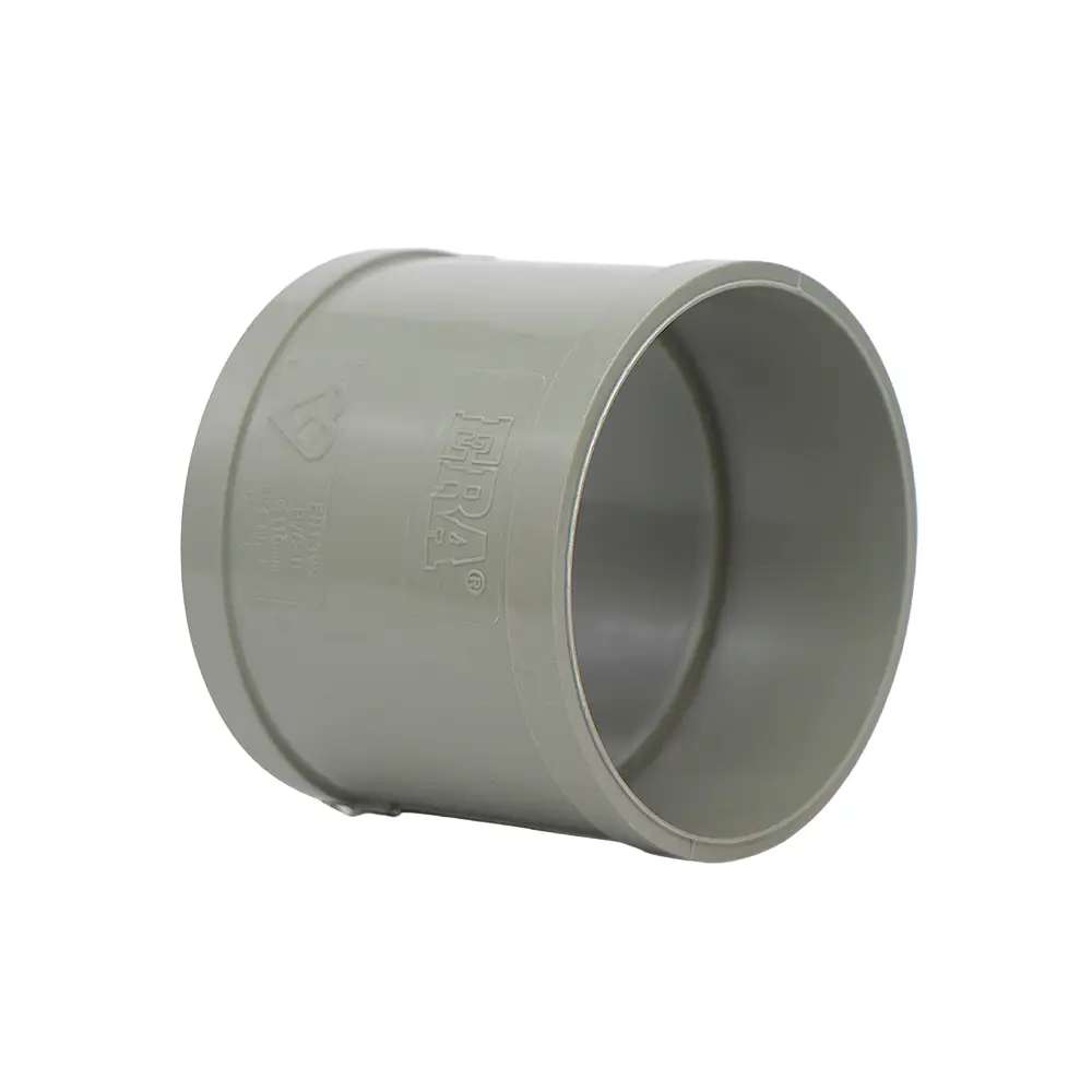 وصلة السباكة البلاستيكية (upvc) قياس (75mm) و المصنوعة من مواد عالية الجودة لوصل قطعتين معا تباع بالقطعة 0