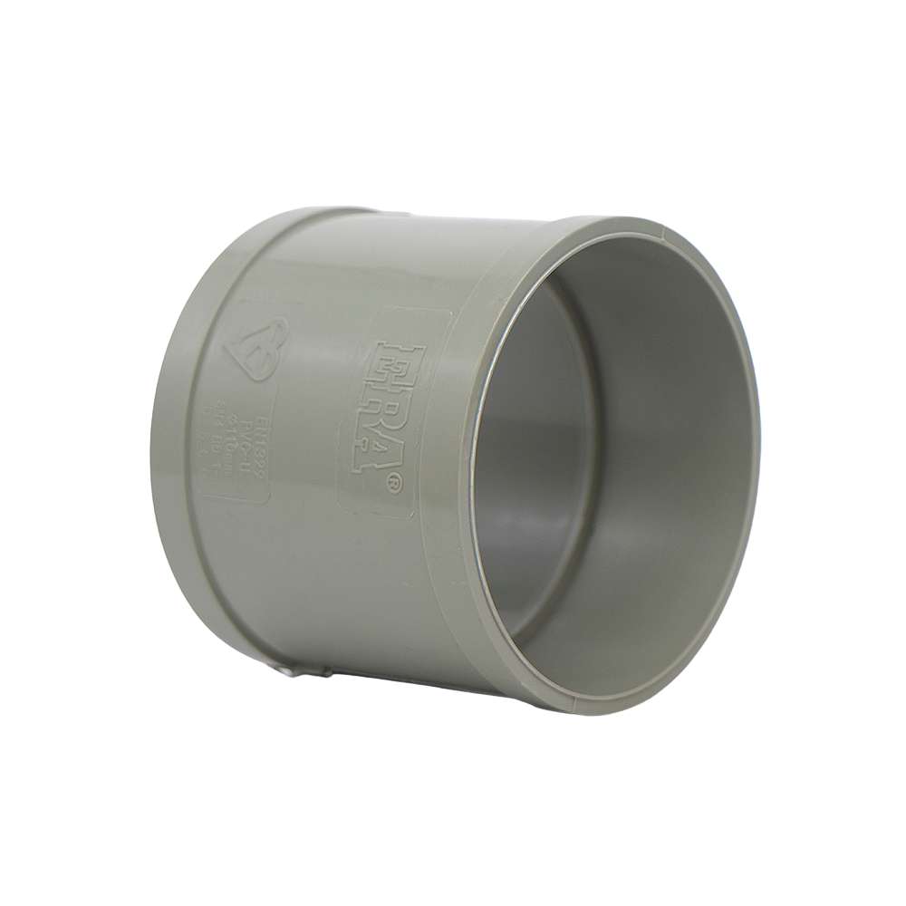 وصلة السباكة البلاستيكية (upvc) قياس (110mm) و المصنوعة من مواد عالية الجودة لوصل قطعتين معا تباع بالقطعة 0