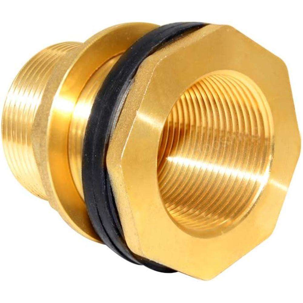 1 1/4" Brass Tank Connector 1