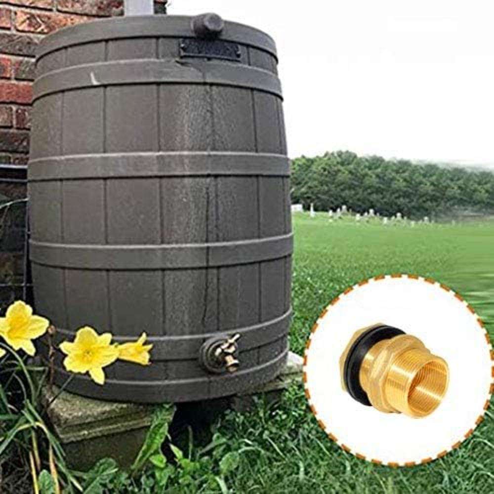 1 1/4" Brass Tank Connector 2