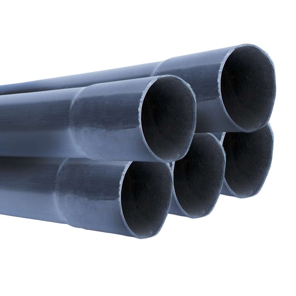 63mm x 5.8Mtr Class 6 PVC Pipe 1