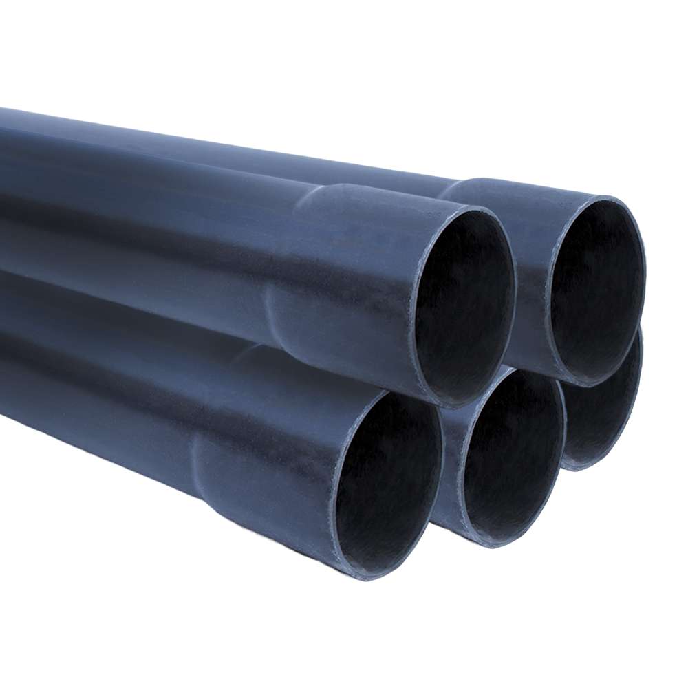 PVC 1/2" x 4m Pipe - White 1