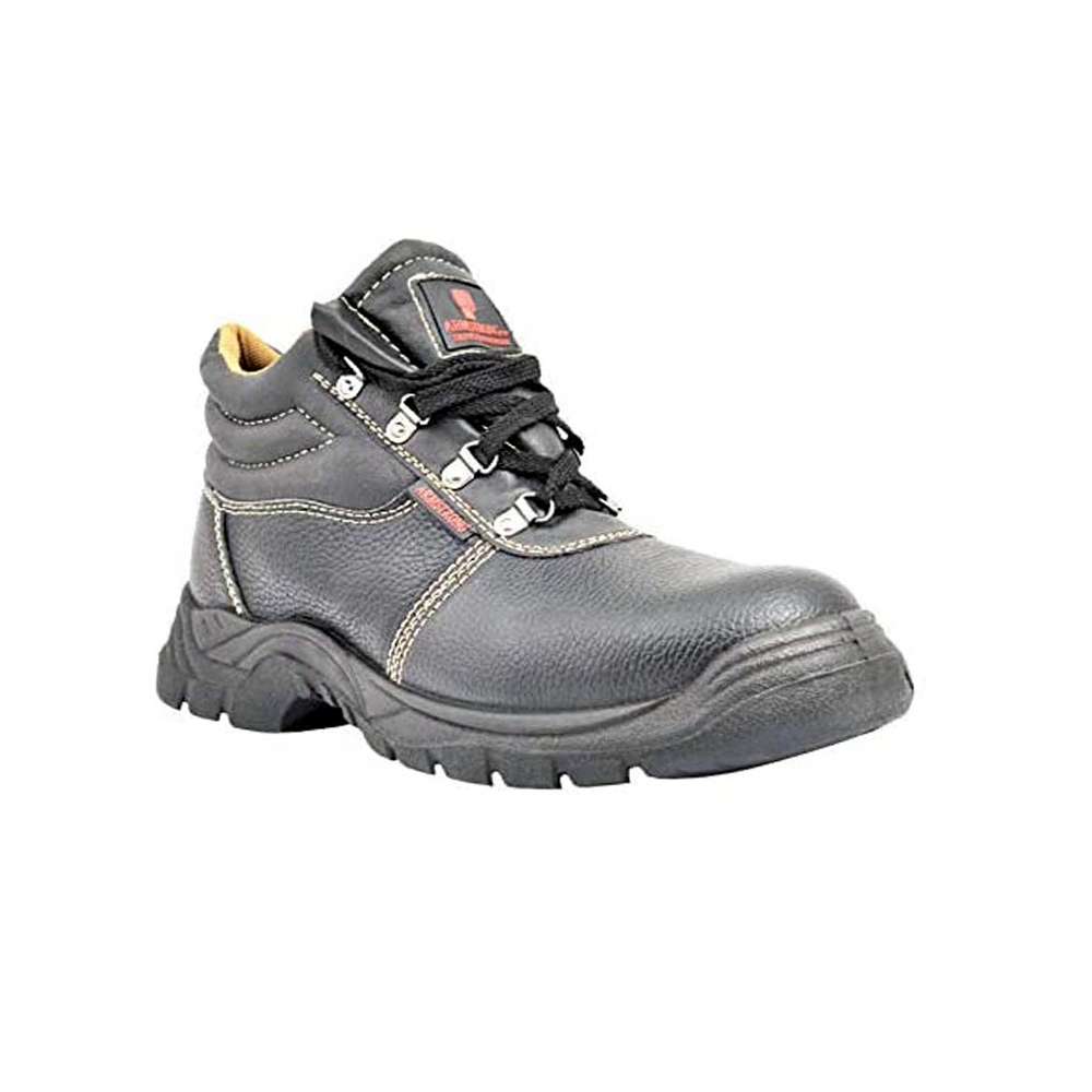 Armstrong High Ankle Steel Toe Safety Shoes - AA Black, 39 0