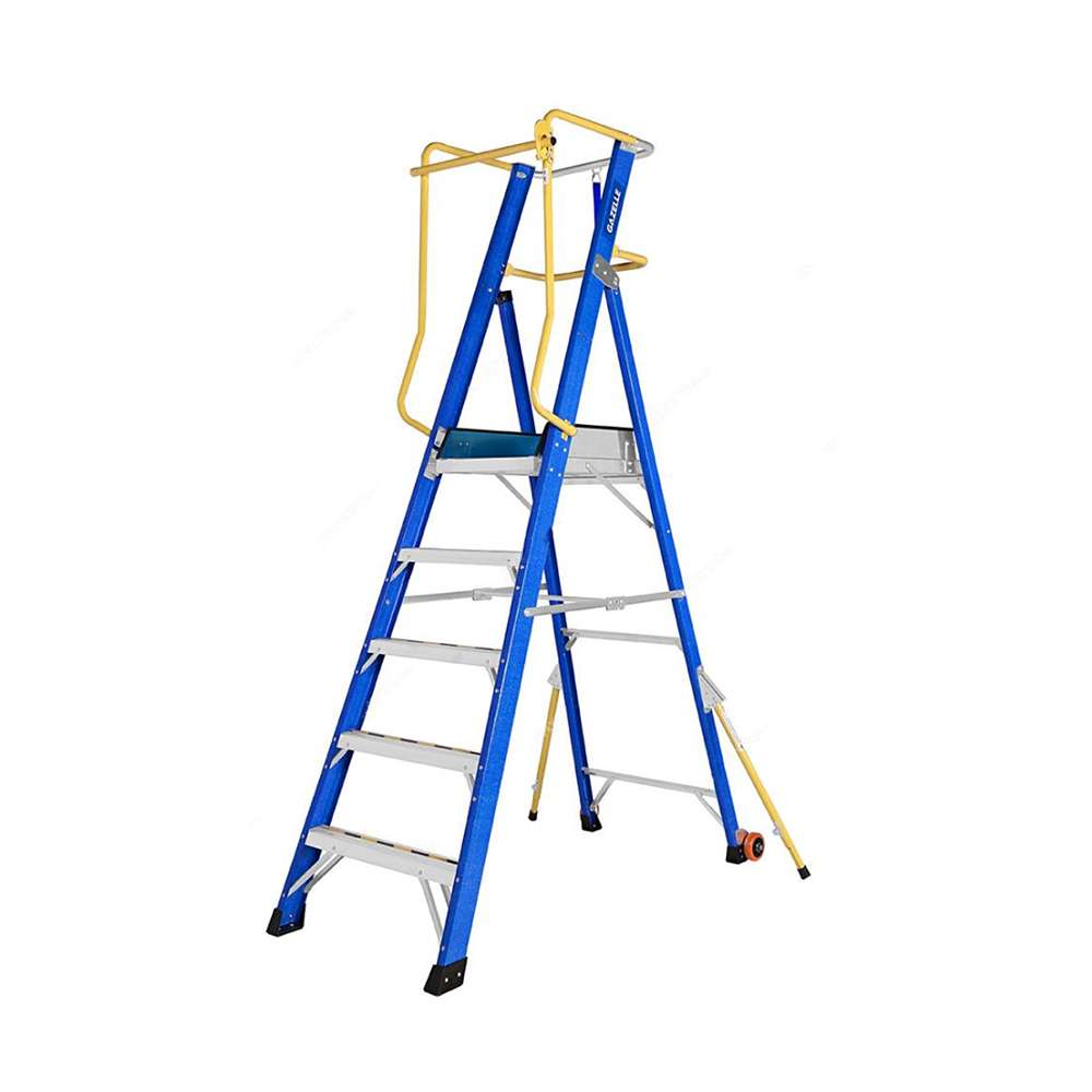 Gazelle Platform Step Ladder 1.7 Mtrs 150 Kg Weight Capacity G3806 0